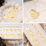 Personalized Round Disc Pendant Necklace