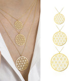 14k Gold | Flower of Life Necklace