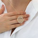 14k Gold | Flower of Life Necklace