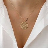 14k Gold | Flower of Life Necklace