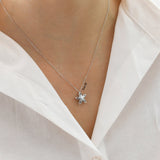 14K Gold | Minimal Starfish Necklace