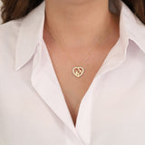 14k Gold | Mother & Baby Necklace