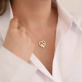 14k Gold | Mother & Baby Necklace