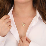 14k Gold | Mother & Baby Necklace