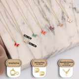 14k Gold | Minimal Butterfly Necklace