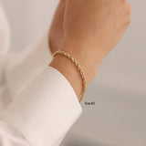 14k Gold | Rope Chain Bracelet