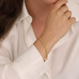 14k Gold | Rope Chain Bracelet