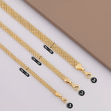 14k Gold | Bismarck Mesh Chain Necklace