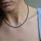 14k Gold | Jade?Onyx?Turquoise?Pearl?Lapis?Coral Beaded Necklace