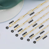 14k Gold | Paperclip Chain Necklace