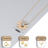 14k Gold | Daisy Charm Necklace