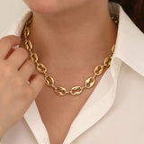 14k Gold | Coffee Bean Chain Necklace