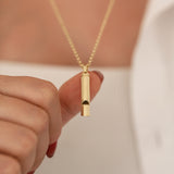 14k Gold | Whistle Necklace