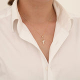 14k Gold | Modern North Star Necklace