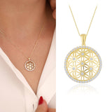 14k Gold | Cycle Of Life Necklace