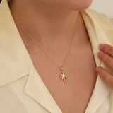 14k Gold | Loadstar - North Star Necklace