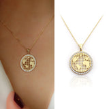 14k Gold | Earth Necklace