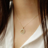 14k Gold | Earth Necklace