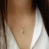 14k Gold | Earth Necklace