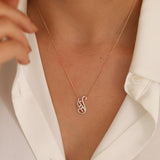 14k Gold | Swan Necklace