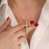 14k Gold | Cross Necklace #5