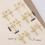 14k Gold | Cross Necklace #5