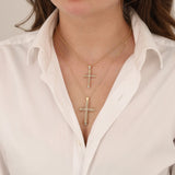 14k Gold | Cross Necklace #1