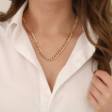 14k Gold | Figaro Chain Layering Necklace