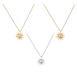 14k Gold | Minimal Sun Necklace