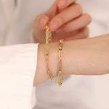 14k Gold | Barleycorn Chain Bracelet