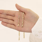 14k Gold | Barleycorn Chain Bracelet