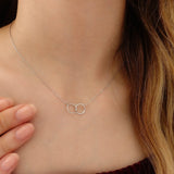 14k Gold | Circle Knot Necklace