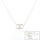 14k Gold | Circle Knot Necklace