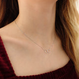 14k Gold | Circle Knot Necklace