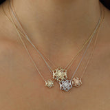 14k Gold | Snowflake Necklace