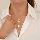 10k Gold | Initial Letter Necklace