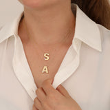 10k Gold | Initial Letter Necklace