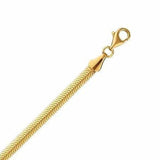 14k Gold | Paperclip and Snake Chain Bracelet with Key Charm