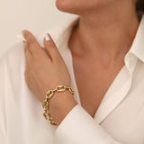 14k Gold | Coffee Bean Chain Bracelet