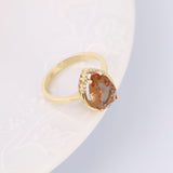 14k Gold | Diaspore Gemstone Ring