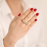 14k Gold | Chunky Forefinger Ring