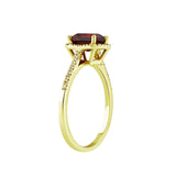 8k - 14k - 18k Gold | Ring Ruby Gold Vintage Ring