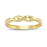 14k Gold | Double Twisted  Ring