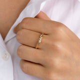 14k Gold | Double Twisted  Ring