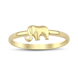 14k Gold | Elephant Ring