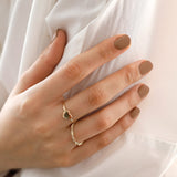 14k Gold | Twist Shaped Ring