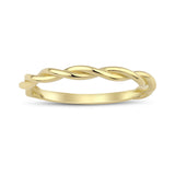 14k Gold | Twist Shaped Ring