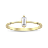 14k Gold | White Zircon Ring