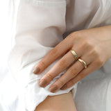 14k Gold | Patterned Band Ring