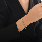 14k Gold | Oval Link Chunky Bracelet